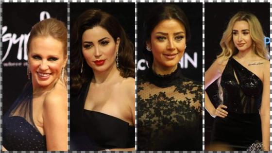 الأسود.. يُسيطر على إطلالات نجمات “مهرجان القاهرة السينمائي”