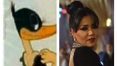 رانيا يوسف بتقلش على نفسها.. بظهورها بفستان “البطة داڤي”