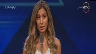 دينا الشربينى تنعي هيثم أحمد زكى بمهرجان القاهرة السينمائي