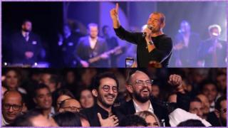 أحمد حلمي يصف حفل عمرو دياب بمهرجان القاهرة.. و«الهضبة» يرد